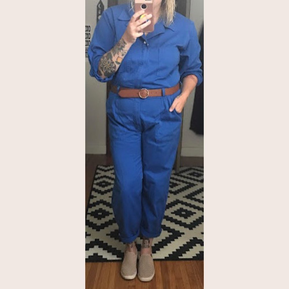 BIG BUD PRESS XL EVERYDAY JUMPSUIT Cobalt Blue